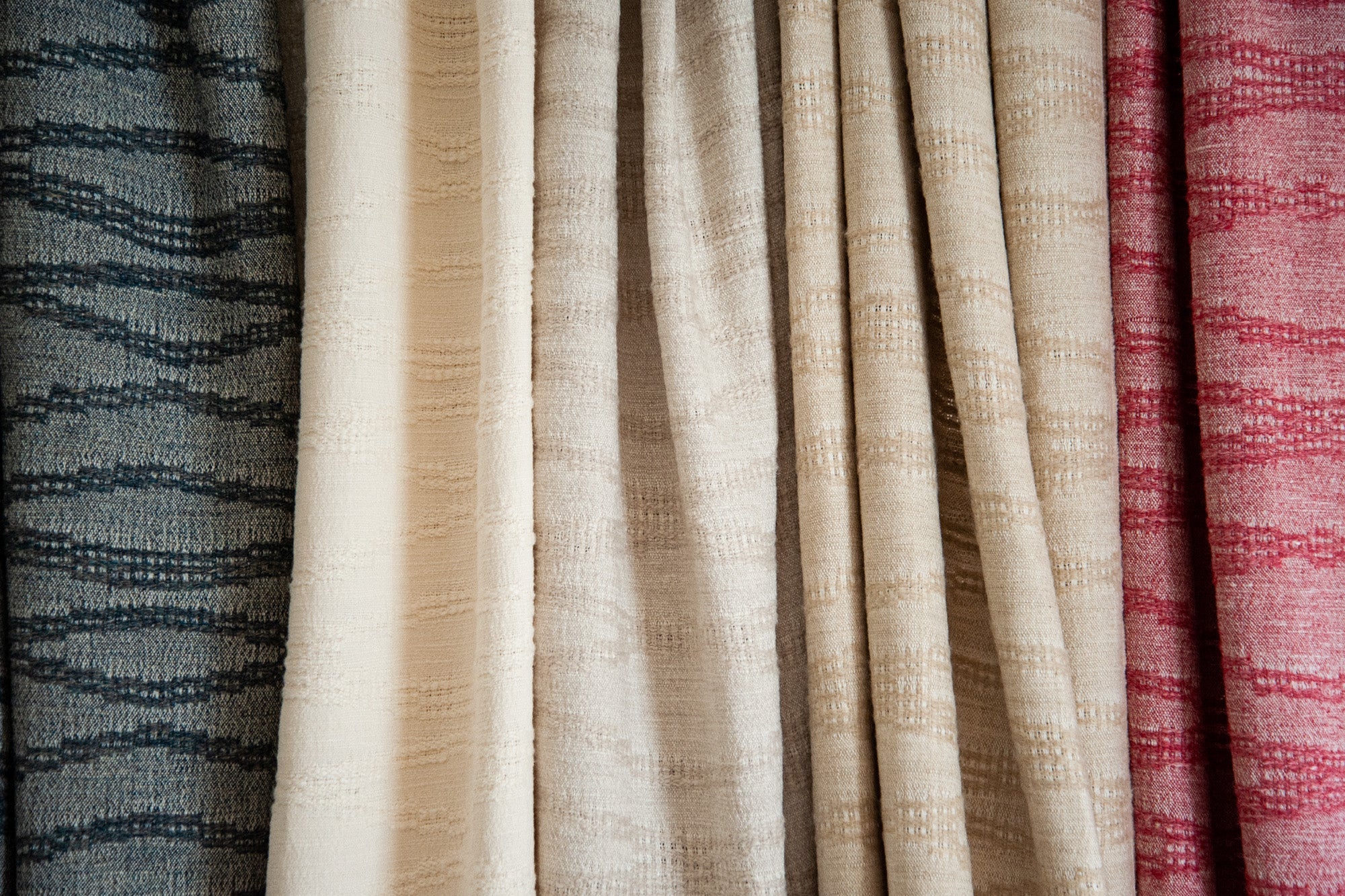 Rolls of Woven Fabric by Kathryn M. Ireland