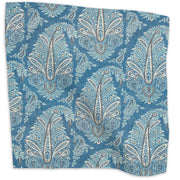Egerton Paisley linen - Red colorway swatch