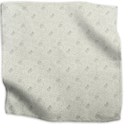 Floral linen - Blue colorway swatch