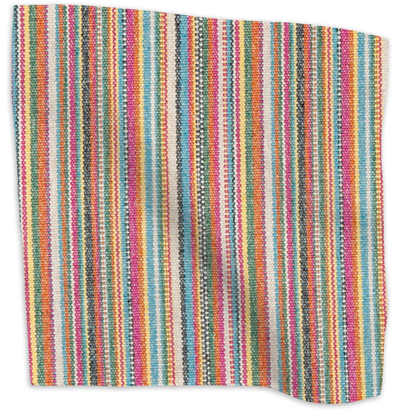Kippford Stripe wool - Multi-Color colorway swatch