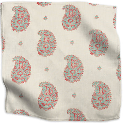 Red (Turquoise) / Yardage