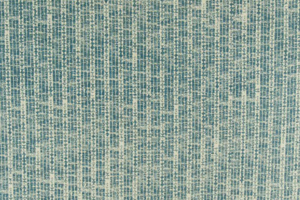 Lyall stripe linen - Blue/Slate colorway repeat