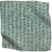 Lyall stripe linen - Blue/Slate colorway swatch