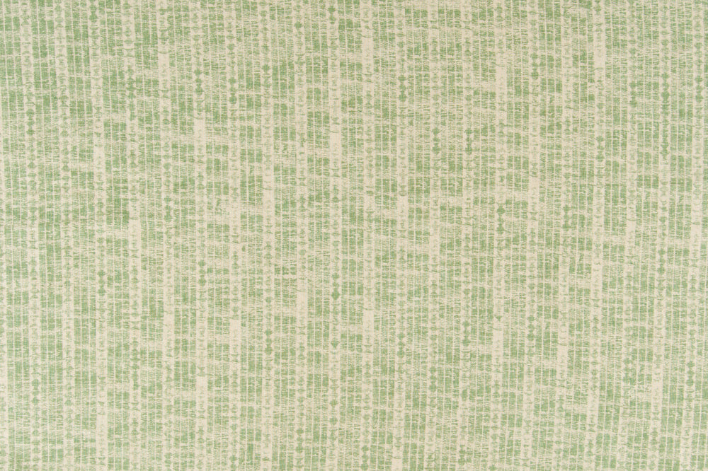 Lyall stripe linen - Green colorway repeat