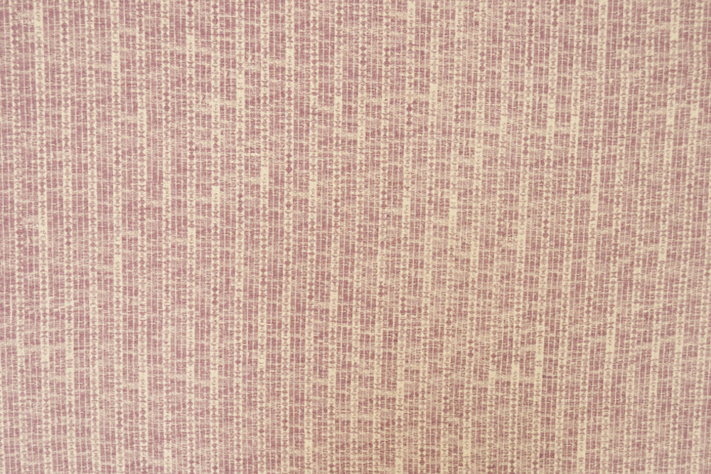 Lyall stripe linen - Mauve colorway repeat