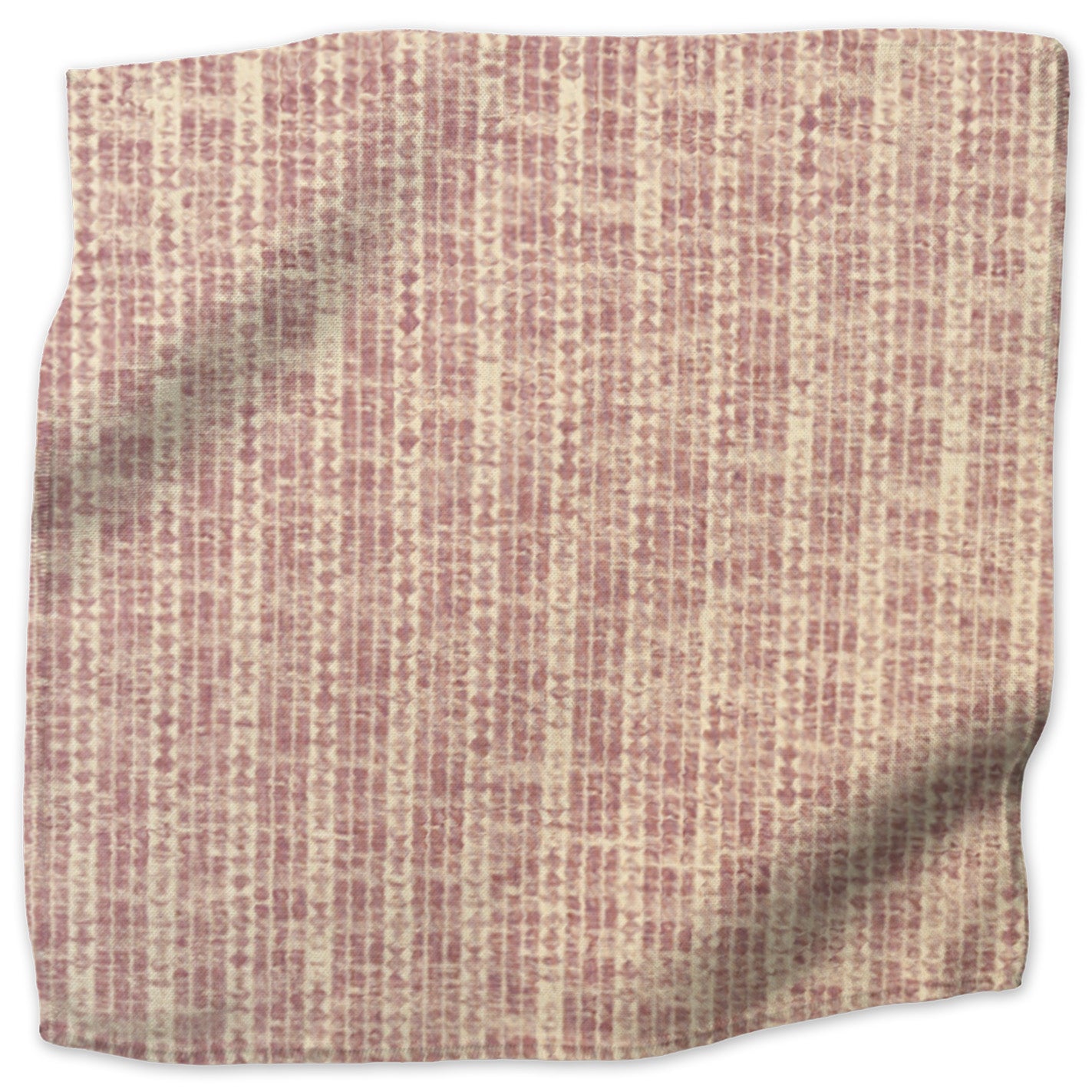 Lyall stripe linen - Mauve colorway swatch