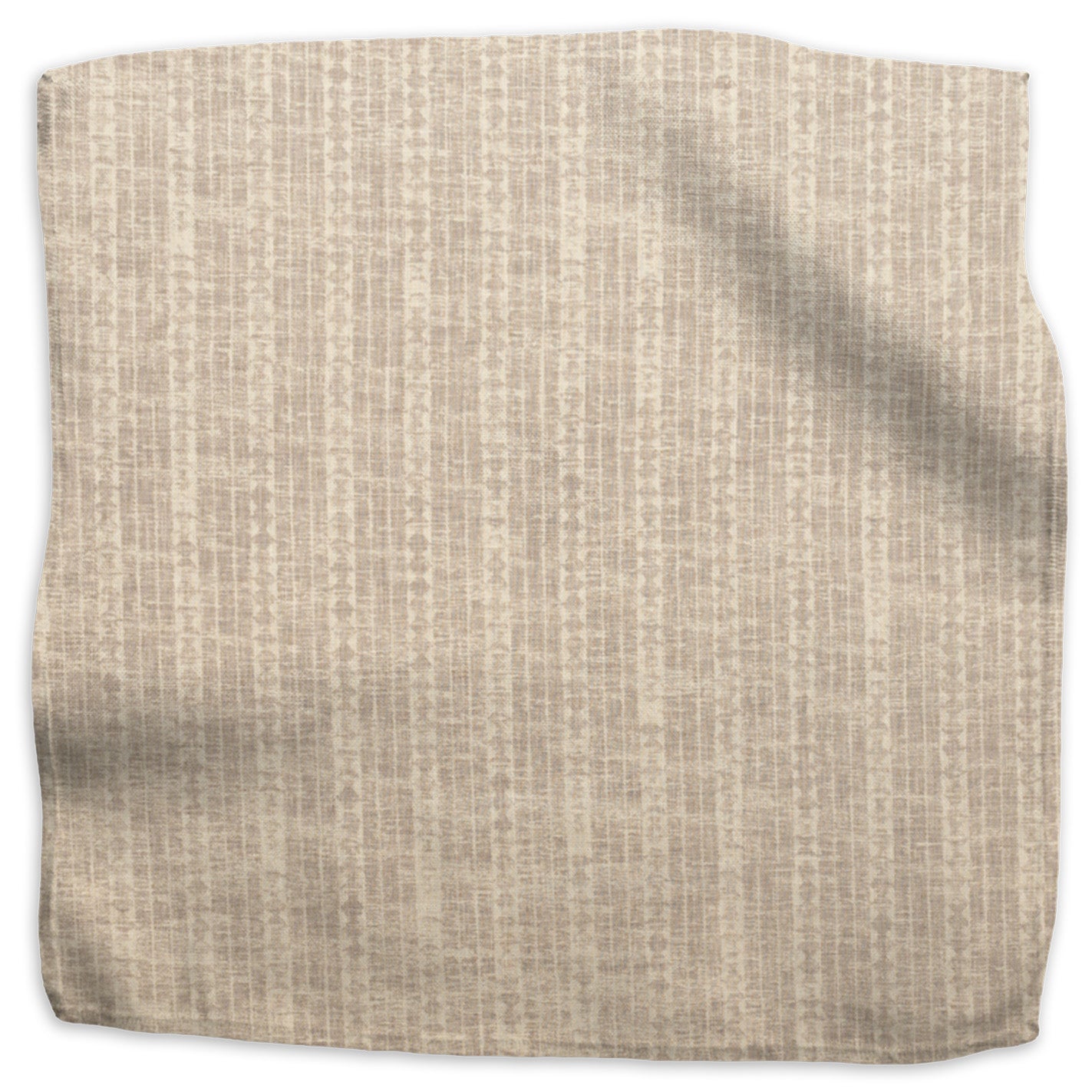 Lyall stripe linen - Pewter colorway swatch