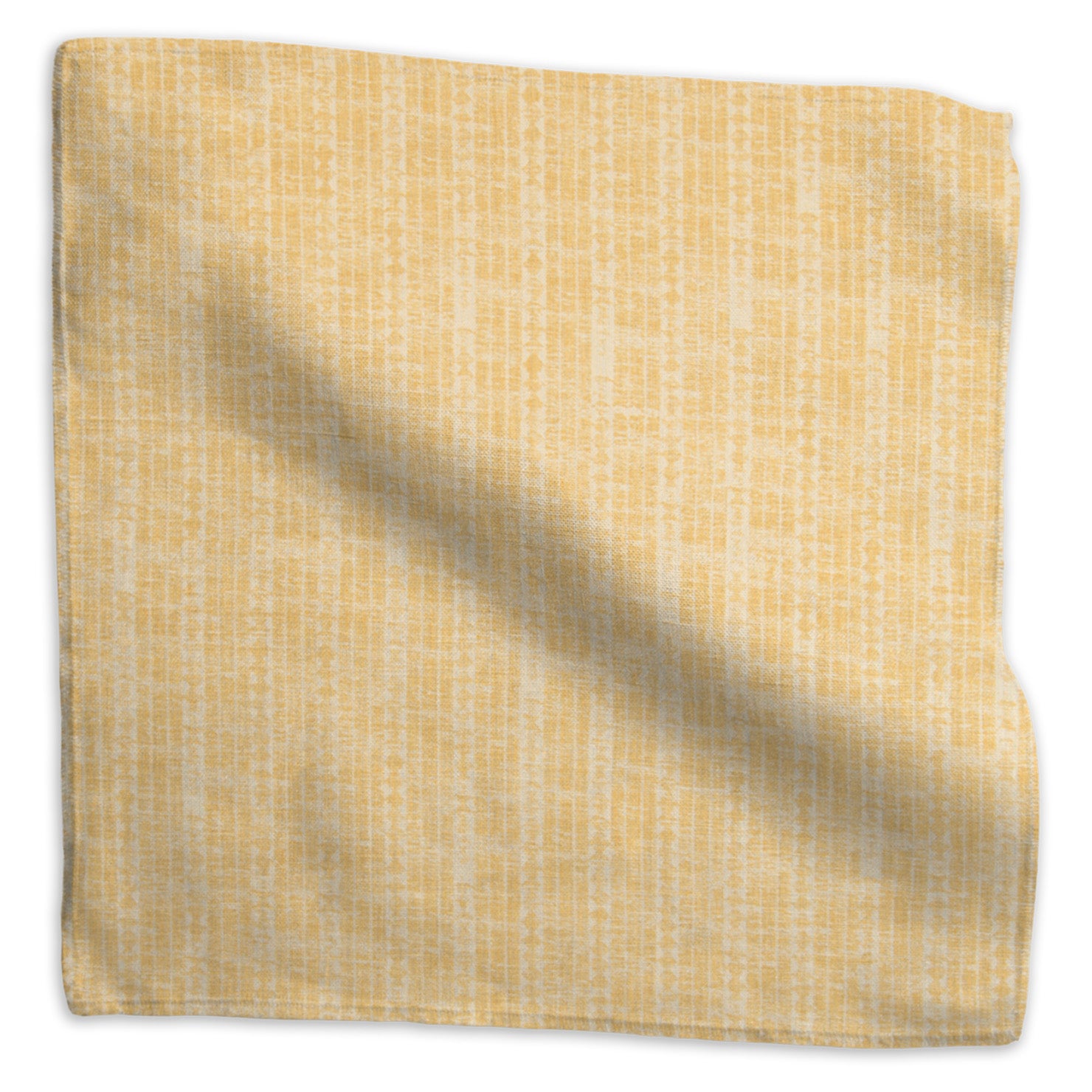 Lyall stripe linen - Wheat colorway swatch