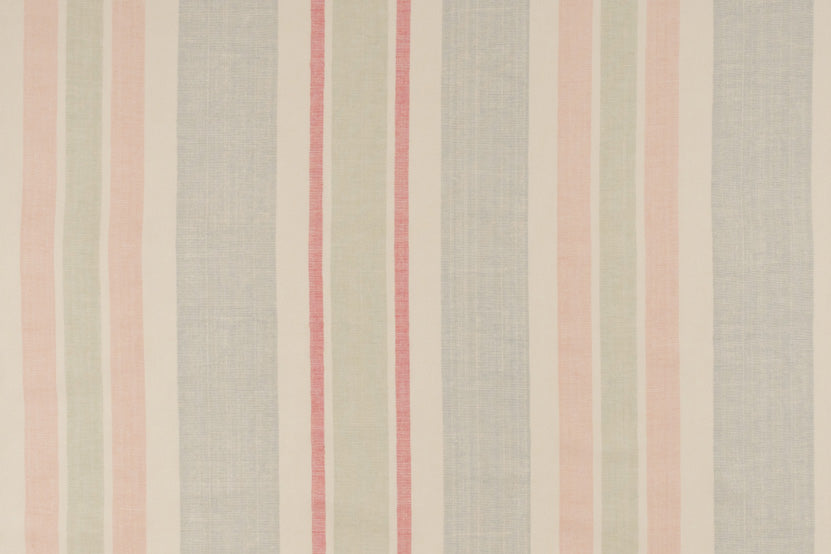 Moroccan Stripe linen - Downtown on Champagne colorway repeat