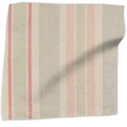 Moroccan Stripe linen - Downtown on Champagne colorway swatch