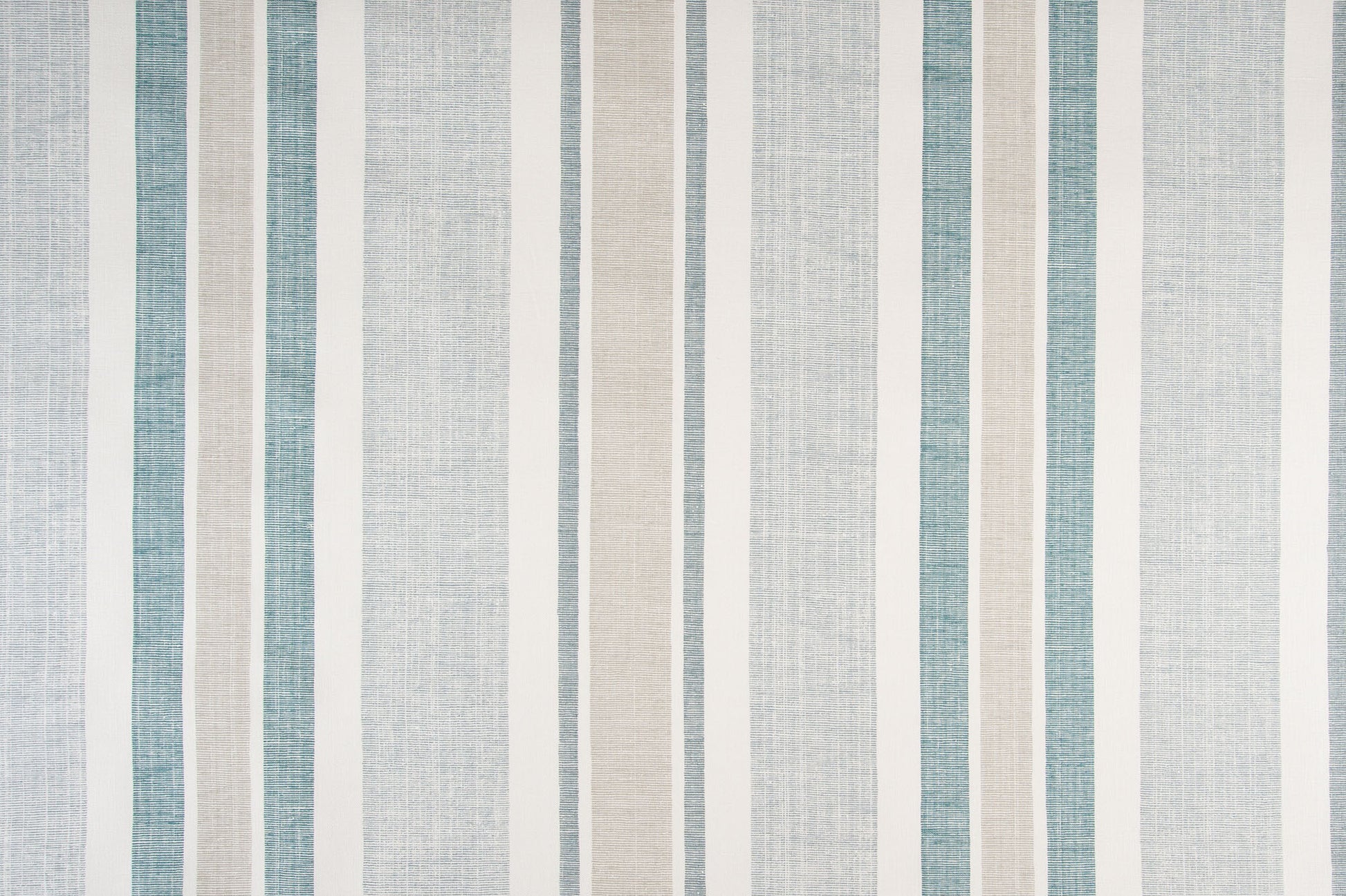 Moroccan Stripe linen - Sky Blue colorway repeat