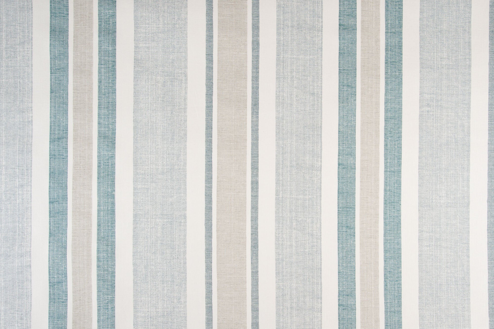 Moroccan Stripe linen - Sky Blue colorway repeat