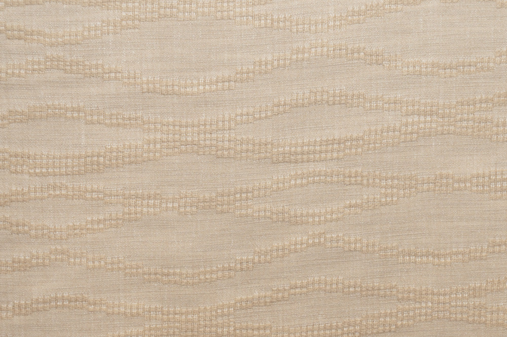 Moroccan Weave woven linen - Natural colorway repeat