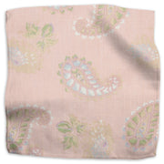 Quilt floral linen - Pink colorway swatch