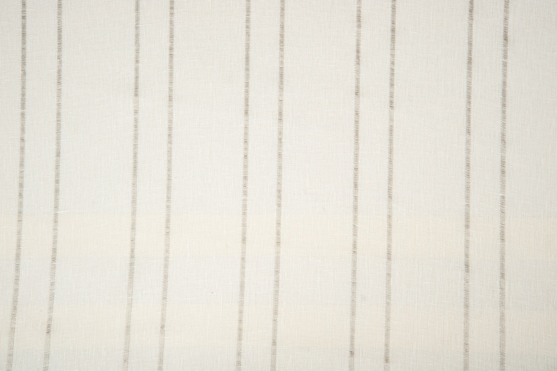 Sheer Stripe linen - Argento colorway repeat