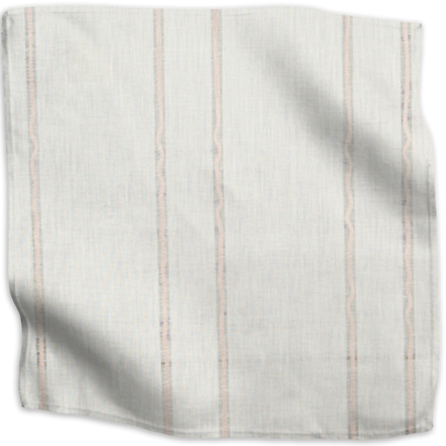 Sheer Stripe linen - Pink colorway swatch