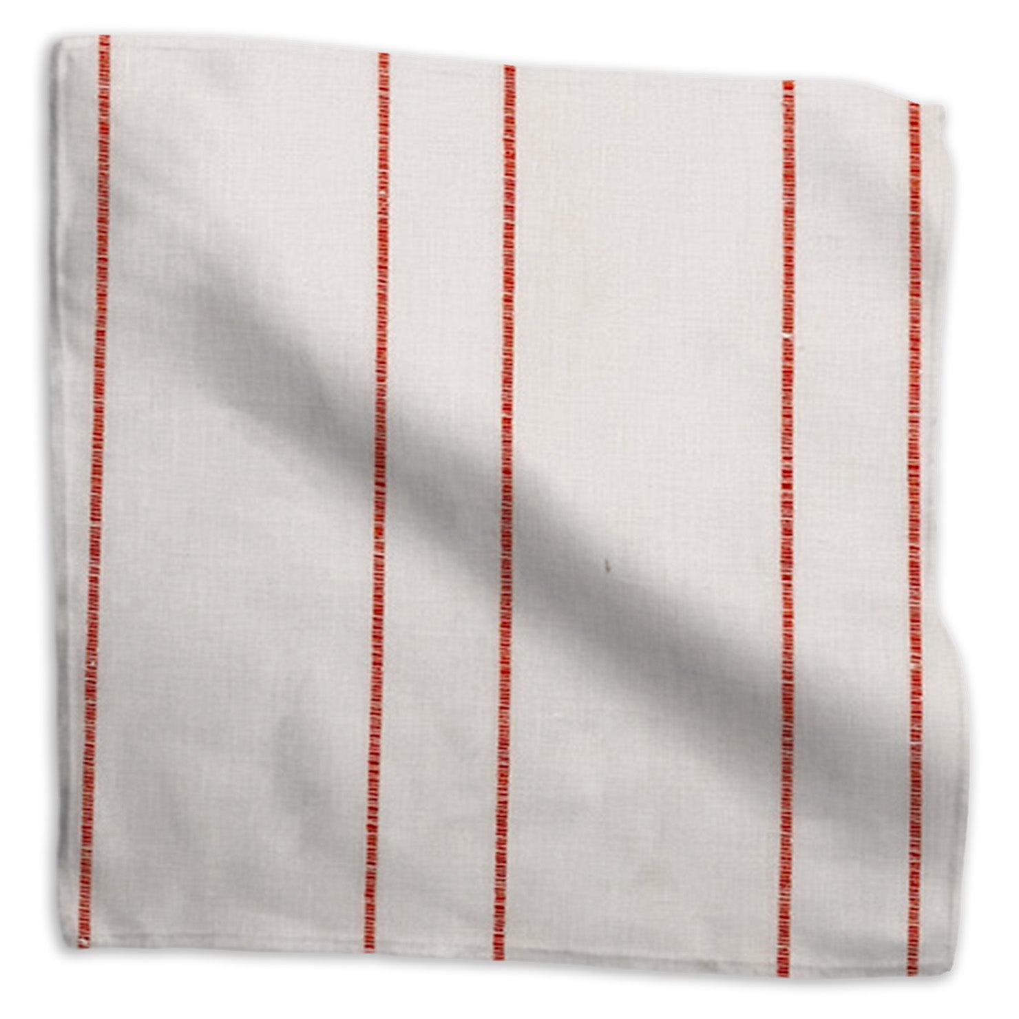Sheer Stripe linen - Sienna colorway swatch