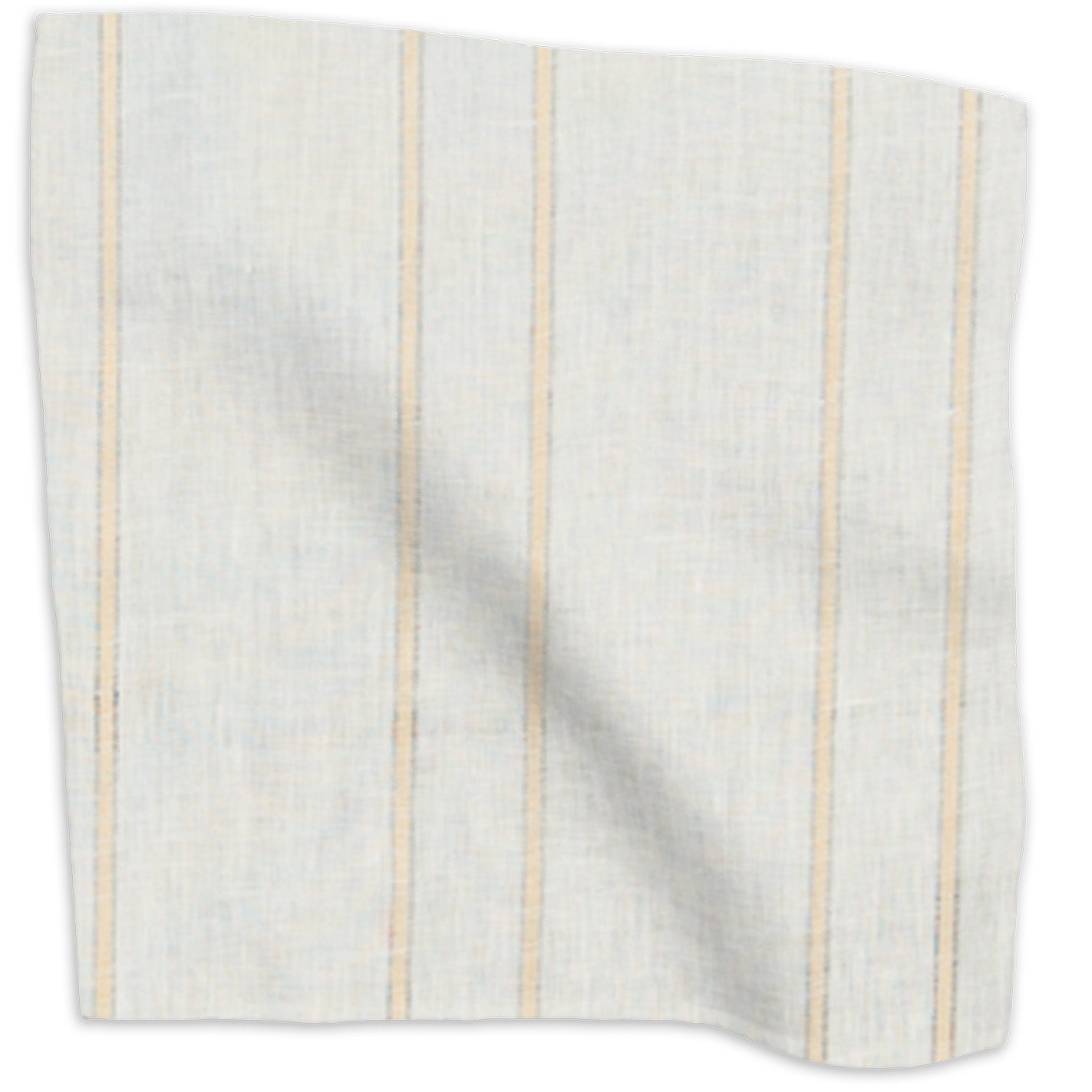 Sheer Stripe linen - Tan colorway swatch