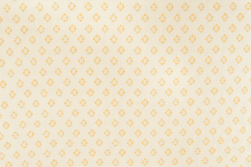 Sidone geometric linen - Wheat - Custom Order colorway repeat