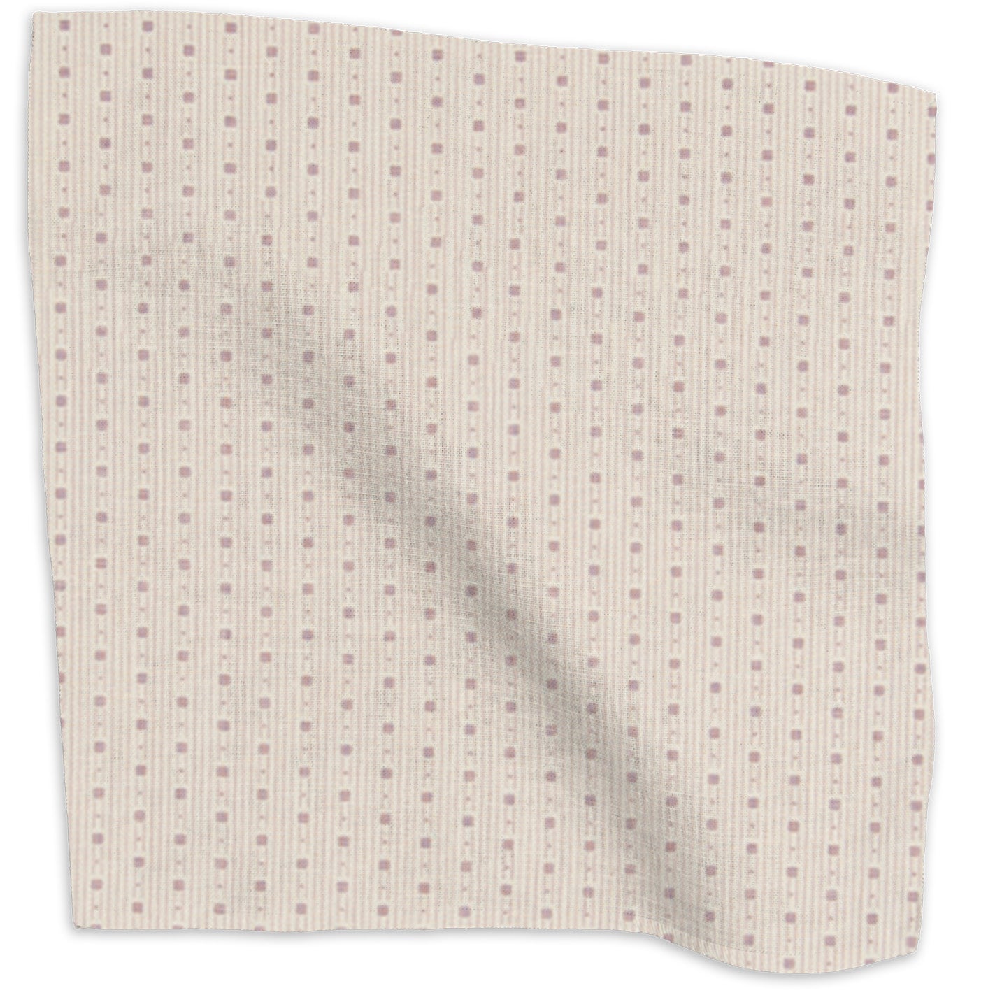 Tonal Ticking stripe linen - Lavender colorway swatch