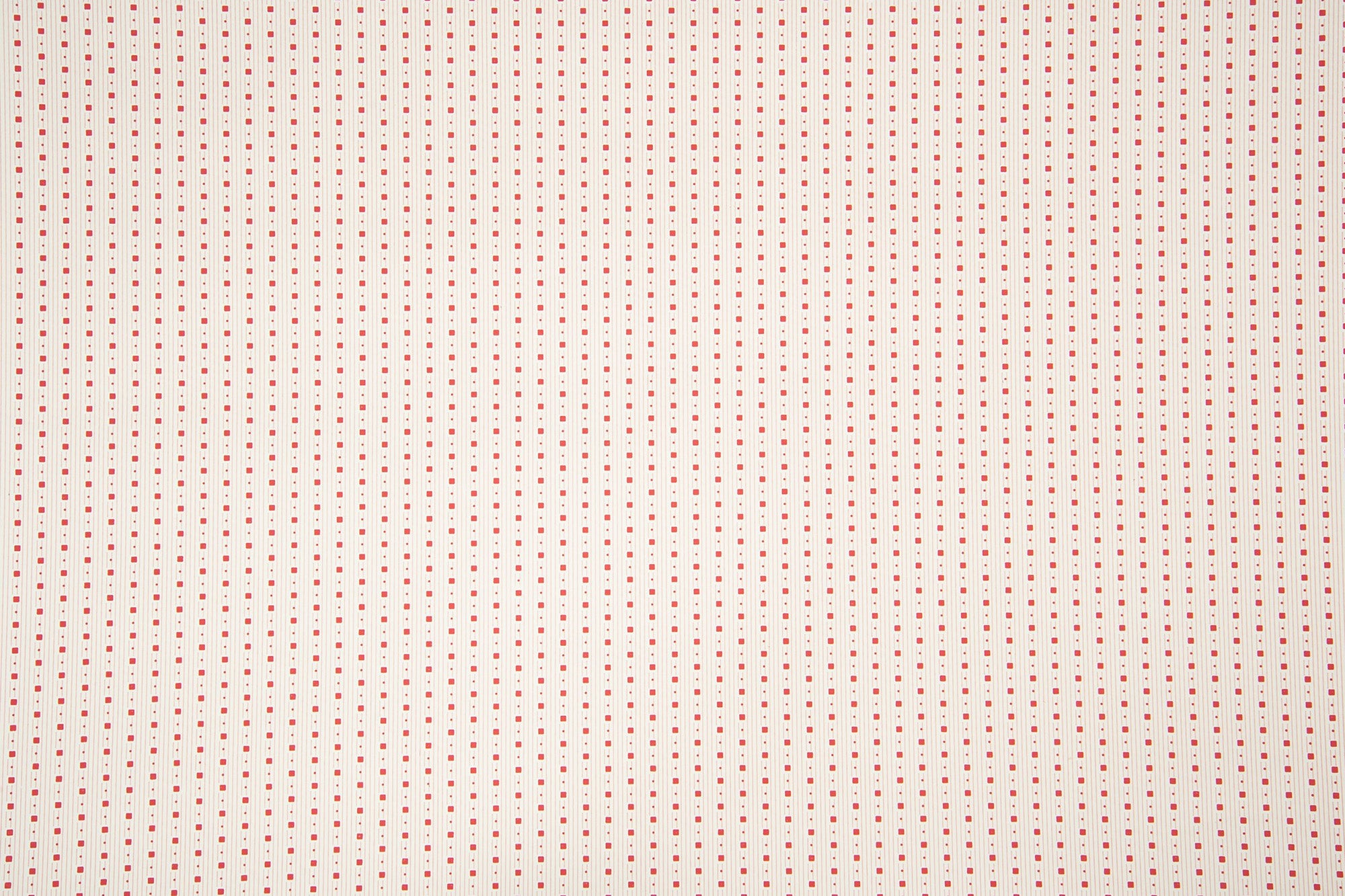 Tonal Ticking stripe wallpaper - Pink colorway repeat