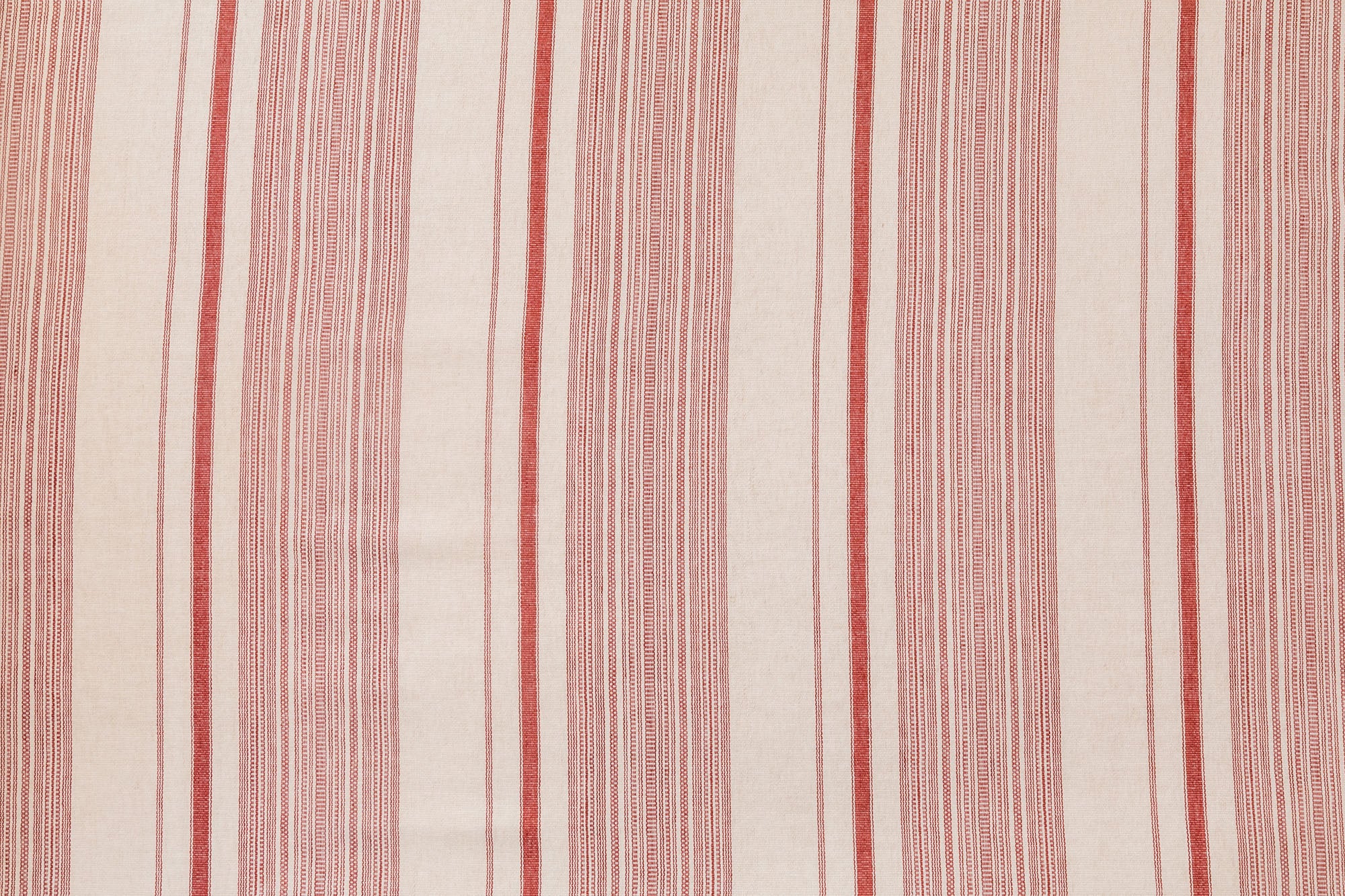 Vicenza Stripe stripe linen/cotton blend - Regal colorway repeat