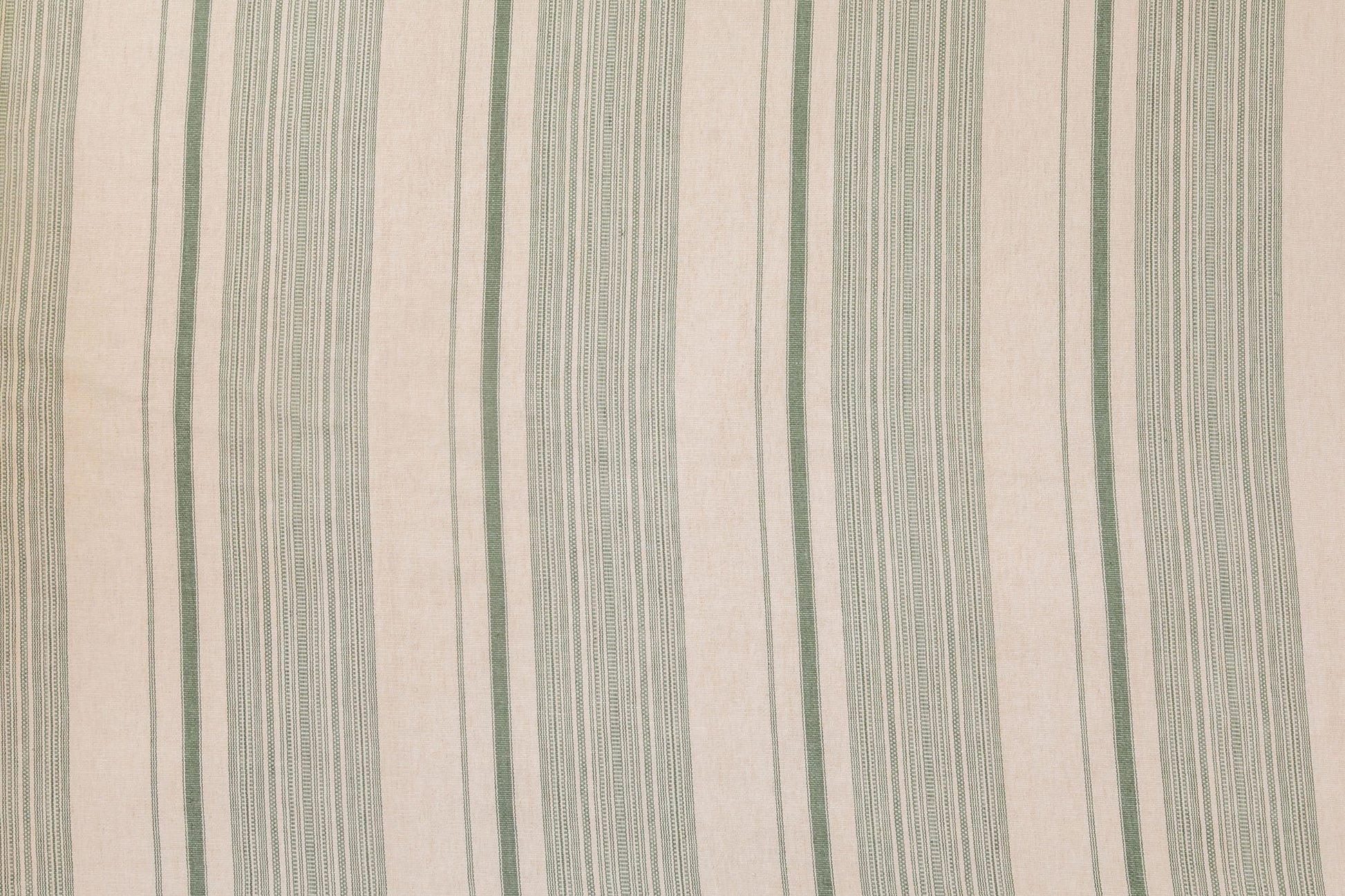 Vicenza Stripe stripe linen/cotton blend - Sea colorway repeat