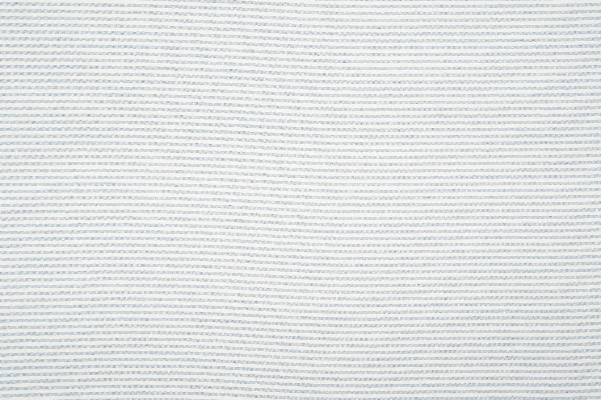Woven Stripe lyocell/linen blend - Blue colorway repeat