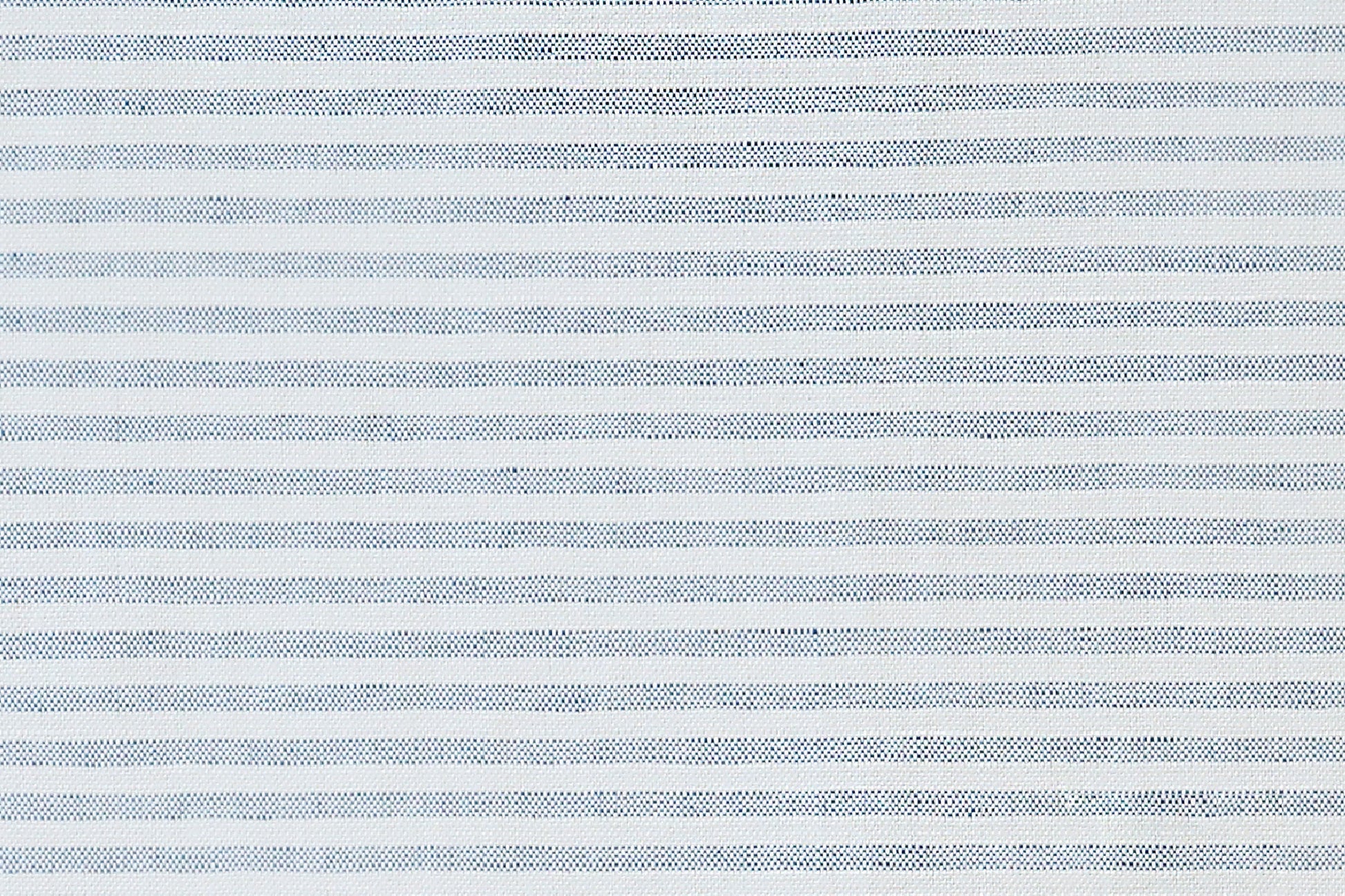 Woven Stripe lyocell/linen blend - Indigo colorway repeat